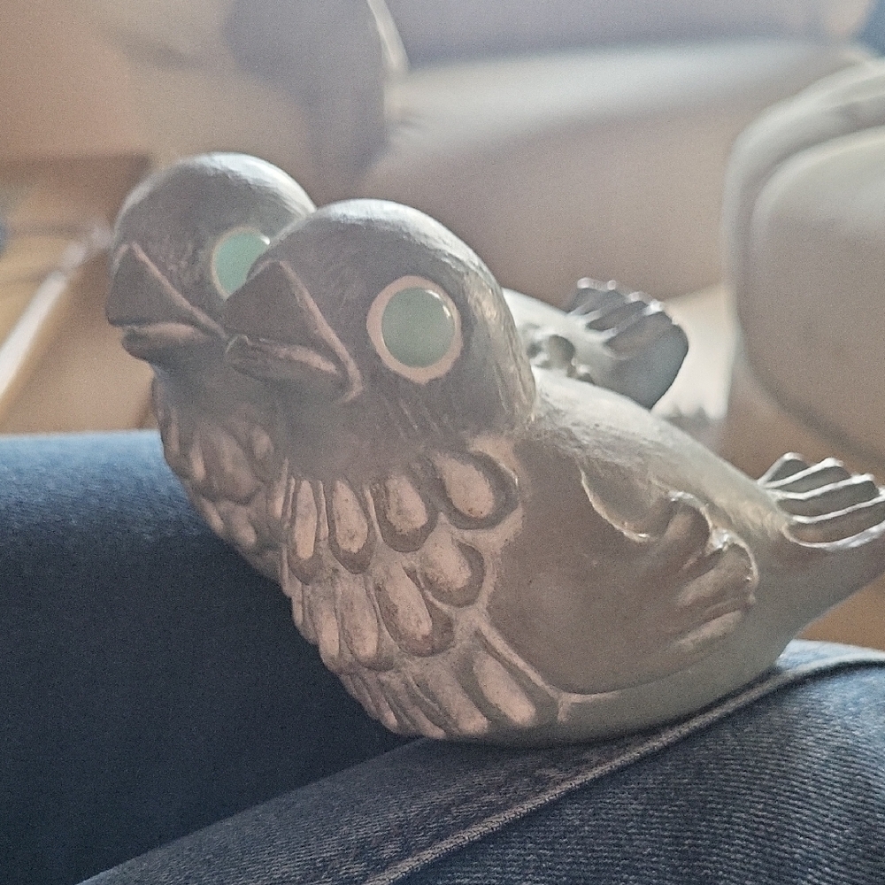 Isabelle Bloom Bird Duo Ceramic Art - Picture 2 of 4